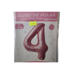 Globo foil rosado 4 (32 pulgadas)