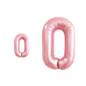 Globo foil rosado 0 (18 pulgadas)