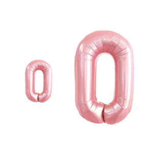 Globo foil rosado 0 (18 pulgadas)