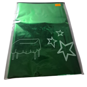 Mantel metal verde (137x183 CM)