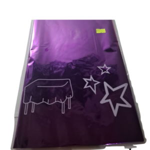 Mantel metal morado (137x183 CM)
