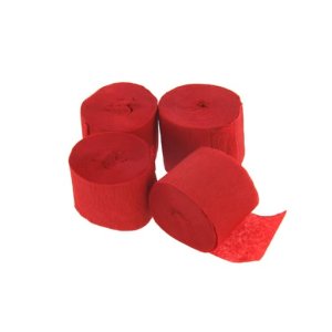 Festón rojo (6,5x10 MT - 6 unidades)