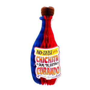 Adorno 18 a la Chilena Botella fe