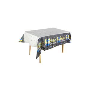 MANTEL FC AZUL METALIZADO 137X183 MP