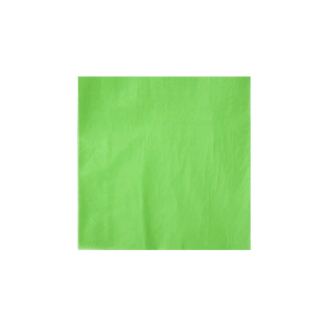 SERVILLETA 33X33 VERDE LIMA 10 UNID MP