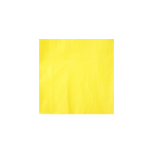 SERVILLETA 33X33 AMARILLA 10 UNID MPA