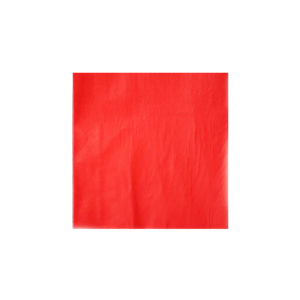 SERVILLETA 33X33 ROJA 10 PCS