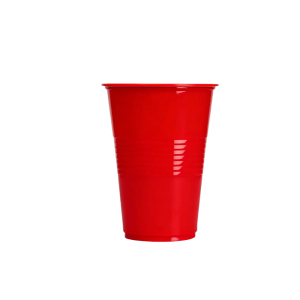 VASO PLASTICO 10 UNID ROJO 500ML MP