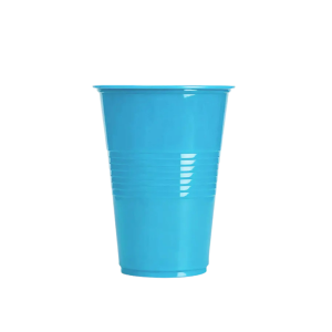 VASO PLASTICO 10 UNID CELESTE 500ML MP