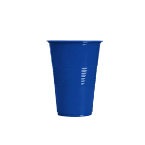 VASO PLASTICO 10 UNID AZUL 500ML MP