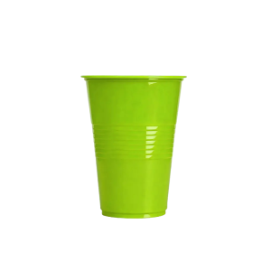 VASO PLASTICO 10 UNID LIMA 500 ML MP