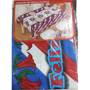 Mantel tela Fiestas Patrias 150x220 cm