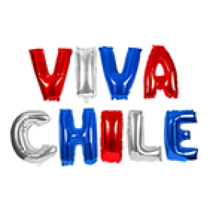Globo Foil Viva Chile 16 fe