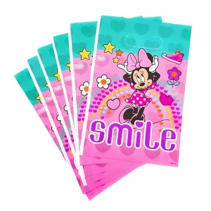 Bolsa Dulce Plastica Minnie 6 unid bla
