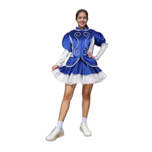 Disfraz Traje Caporal Mujer Azul Talla M fe