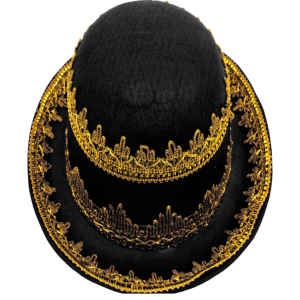 Gorro Caporal mujer negro fe
