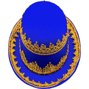 Gorro caporal mujer azul fe