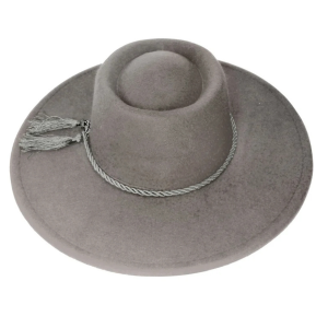 Sombrero Huaso profesional Gris fe