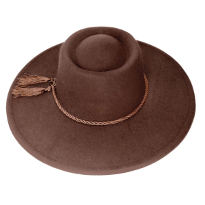 Sombrero Huaso profesional Cafe Oscuro fe
