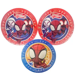 Plato Carton Spidey 6 unid bla