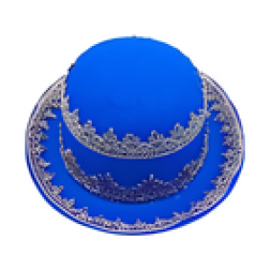 Gorro caporal mujer azul fe