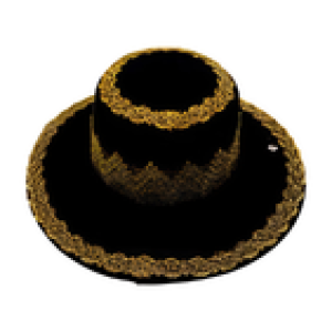 Gorro Caporal hombre negro fe