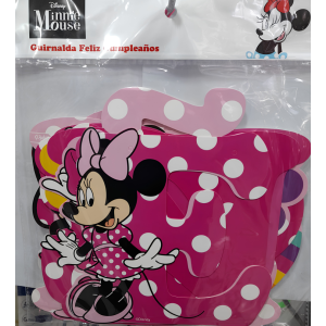 Banderin Minnie 3 mts Bla