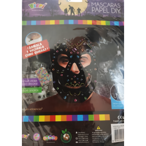 Mascara Papel Calavera
