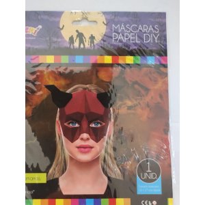 Mascara Papel DIY