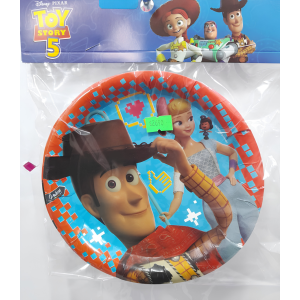 Plato Carton Impreso toy Story 6 unid