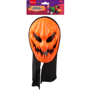 Mascara con Capucha Calabaza Mala Vida GF