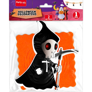 Guirnalda La muerte Halloween 2mt gf
