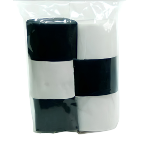 Feston Halloween Blanco Negro 6 unid Be