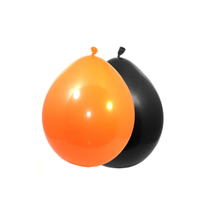 GLOBO NARANJO NEGRO X25 FESTY