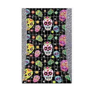 Cortina Cuadro Halloween Catrina Be