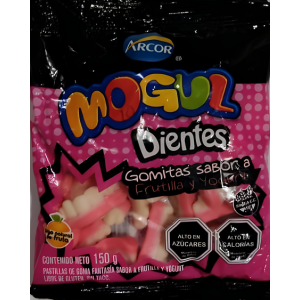 Dulce Gomitas Dientes 150 grs arcor
