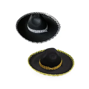 Sombrero Mexicano Negro Chico fe