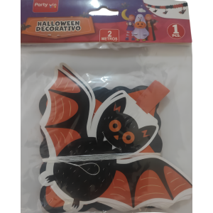 Guirnalda Murciélago Halloween 2 mt gf