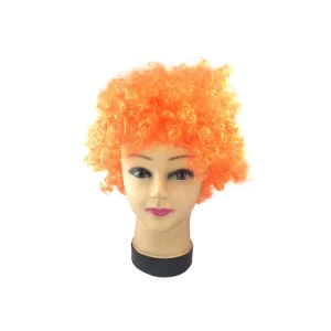 Peluca Afro Naranjo 100gr