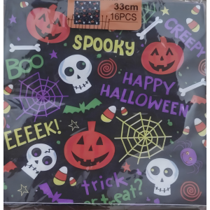 SERVILLETA HALLOWEEN 33X33 GFELIZ