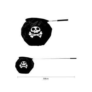 Bolsa Caramelos Calavera Negro